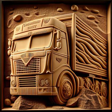 3D модель Volvo F4F6F7 (STL)